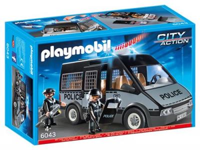 6043 Fourgon de police avec sir&egrave;ne