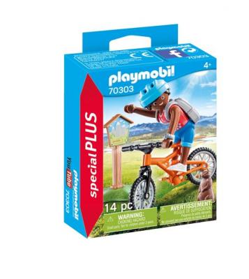 Cycliste Avec Marmotte