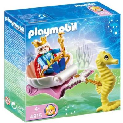 Playmobil 4815 - Figurine Roi Des Mers Avec Cal&egrave;che