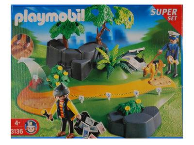 PLAYMOBIL - Super set Policier et voleur 