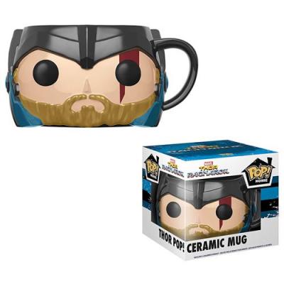  POP! Home: Thor Ragnarok: Thor 24318 Mug, C&eacute;ramique, Multicolore, 9 x 10 x 9 cm
