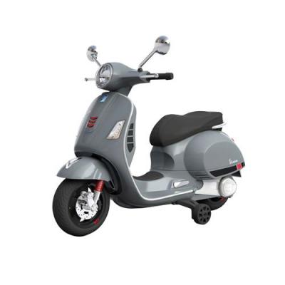 VESPA  porteur &eacute;lectrique avec mp3/usb/sd - gris TUR3301041191038