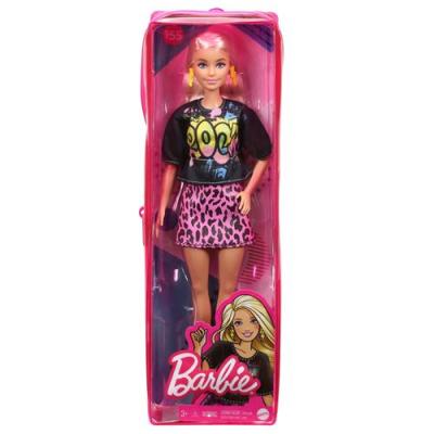BARBIE Poup&eacute;e  Fashionistas T-shirt Rock et jupe