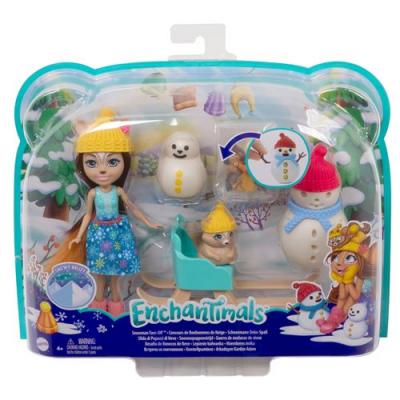 MATTEL Poup&eacute;e Enchantimals Sharlotte &eacute;cureuil et Nutsy 