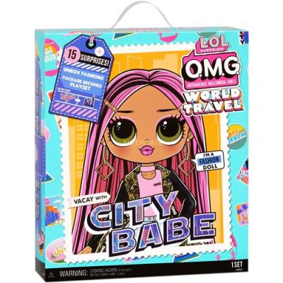 LOL SURPRISE Poup&eacute;e L.O.L. Surprise OMG voyage City Babe Mod&egrave;le al&eacute;atoire