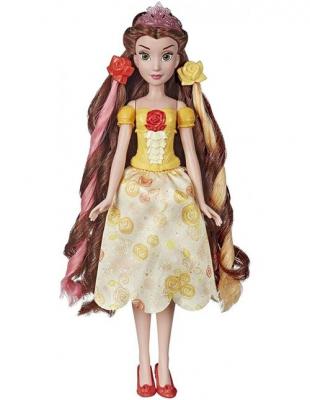 HASBRO Poup&eacute;e Princesse La Belle Et La B&ecirc;te &agrave; Coiffer - Disney Multicolore