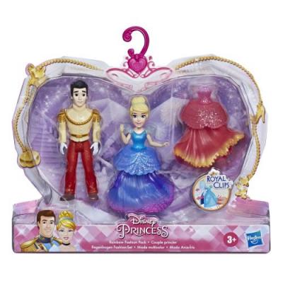 HASBRO Poup&eacute;es Disney Princesses Royal Clips Cendrillon et son Prince