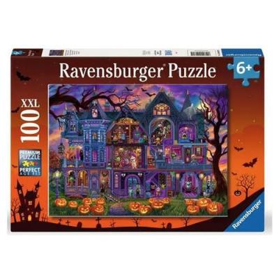 RAVENSBURGER Puzzle 100 pieces XXL - La maison des monstres