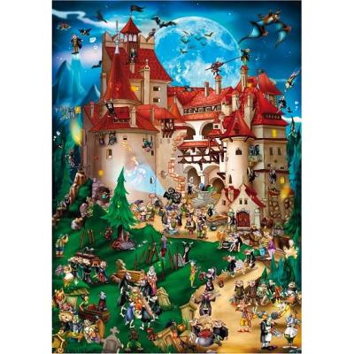 DTOYS D-TOYS 7 - Puzzle Cartoon - P&egrave;re No&euml;l - 1000 pi&egrave;ces