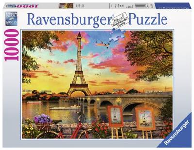 RAVENSBURGER Puzzle 1000 p Les Quais de Seine 