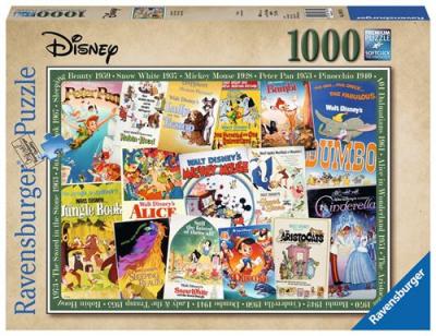 RAVENSBURGER Puzzle Disney AFFICHE VINTAGE 