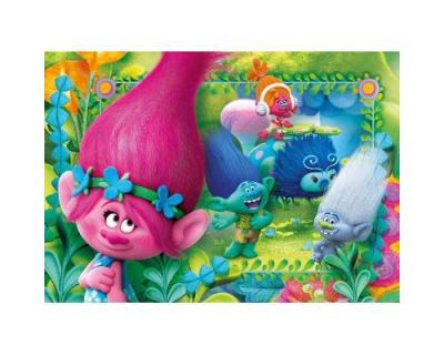 CLEMENTONI Puzzle 60 Pi&egrave;ces : Pi&egrave;ces XXL - Trolls, 