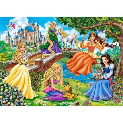  Castorland B-070022 Princesses in Garden Puzzle 70 pi&egrave;ces Multicolore