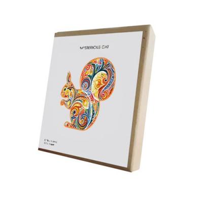  Puzzle en bois 180 pi&egrave;ces pour enfants et adultes &ndash; &eacute;cureuil - Multicolore 