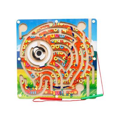 GENERIQUE Puzzle Jouet en bois pour enfants stylo labyrinthe magn&eacute;tique labyrinthique &eacute;ducatif jeux de f&ecirc;te - Multicolore 