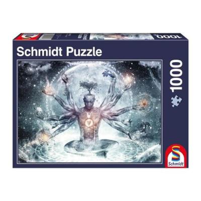 SCHMIDT SPIELE Puzzle Reve dans luniverse, 1000 pcs 