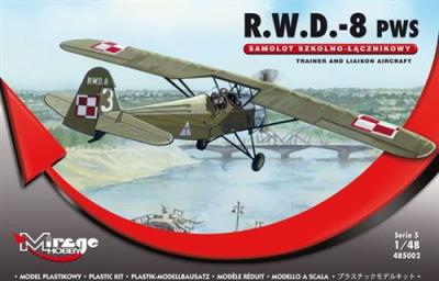 MIRAGE HOBBY Maquette avion Mirage R.W.D-8 PWS avion d'entra&icirc;nement et de Liaison-