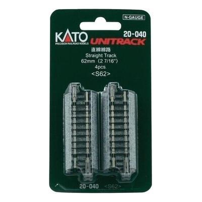 KATO Rail courbe  7078110 (N)  Unitrack 4 pc(s)
