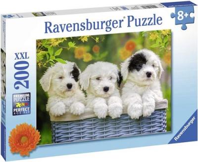 RAVENSBURGER Puzzle 200 Pi&egrave;ces Pi&egrave;ces Xxl - Chiots En Peluche