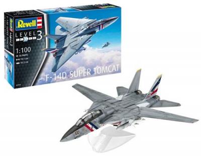 REVELL Maquette avion  Grumman F-14D Tomcat- 1/100 - Maquette d'avion