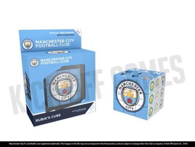 MEGABLEU Paul Lamond Manchester City Football Club Rubik's Cube