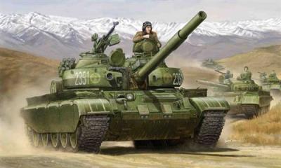 TRUMPETER Soviet Armed Forces T-62 BDD Main Battle Tank Mod.1984 (Plastic Model)