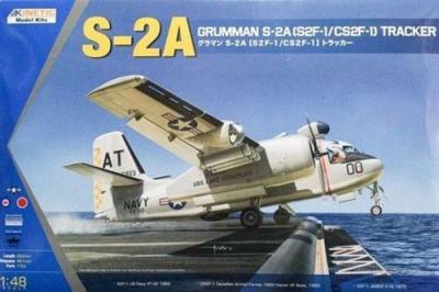 KINETIC Maquette avion  Grumman S-2F TRACKER Decals for S2F-1 US NA