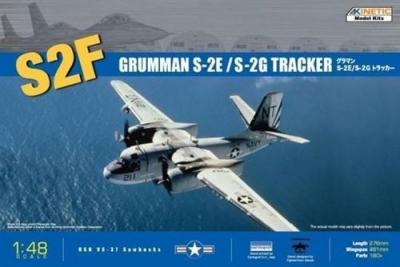  Maquette avion Kinetic Grumman S-2F Tracker (S-2E / S-2G)- 1/48 - Maq