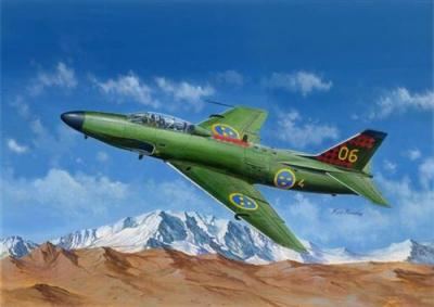  Maquette avion Hobby Boss SAAB J-32B/E Lansen - 1/48 - Maquette d'avi