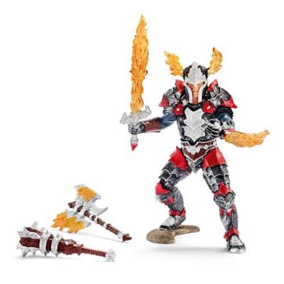 SCHLEICH  Dragon Knight, hero with weapons 