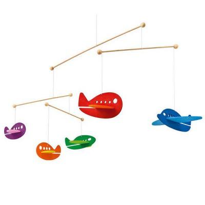 SELECTA  - Mobile - Avions color&eacute;s 