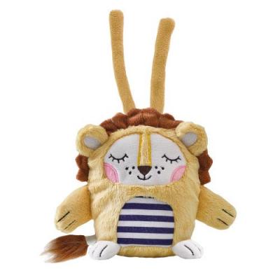 SES CREATIVE  peluche musicale Leo lion junior 20 cm en peluche marron
