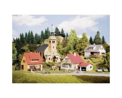 AUHAGEN Set dinitiation Village de Waldkirchen, voie H0/TT