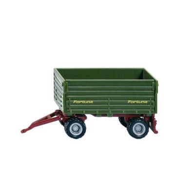 SIKU  - 1077 - v&eacute;hicule sans piles - remorque 2 essieux - 1,64 &egrave;me