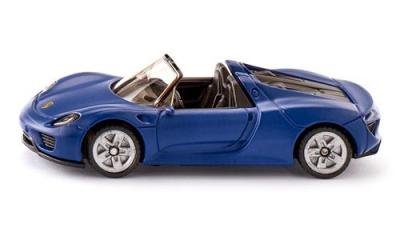 SIKU  Porsche 918 Spyder, voiture de sport bleue (1475)