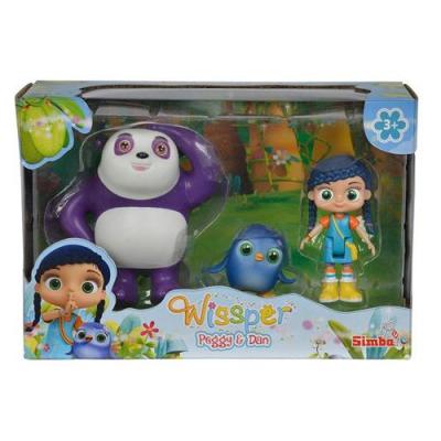 SIMBA  109358416 Wissper/Peggy/Dan Figurine Lot de 2