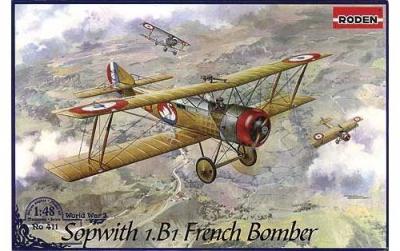  Maquette avion Roden Sopwith 1B1 : bombardier fran&ccedil;ais- 1/48 - Maquet