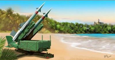 TRUMPETER Maquette  Soviet 5P71 with 5V27 Missile- 1/35 - Maquette mil