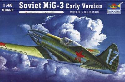 Maquette avion Trumpeter MIG-3- 1/48 - Maquette d'avion