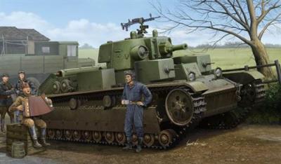  Maquette Hobby Boss Sovi&eacute;tique T-28 Medium Tank (Cone Tourelle)- 1/35
