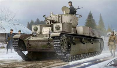  Maquette Hobby Boss T-28 (Riveted)- 1/35 - Maquette militaire