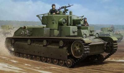 HOBBY BOSS Maquette  T-28 Welded - 1/35 - Maquette militaire