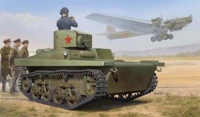  Maquette Hobby Boss Sovi&eacute;tique T-37B Amphibies Light Tank- - Maquette