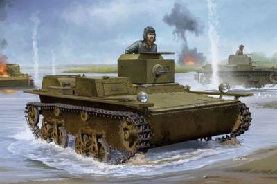  Maquette Hobby Boss T-38 Amphibie L&eacute;ger- 1/35 - Maquette militaire