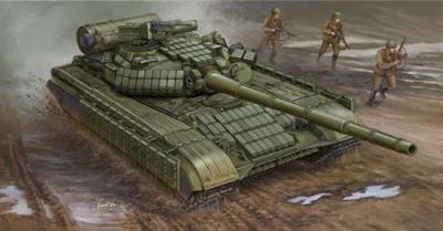 TRUMPETER Maquette  Soviet T-64AV MOD 1984- 1/35 - Maquette militaire
