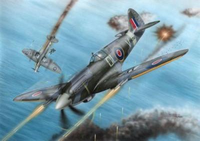 SPECIAL HOBBY Spitfire F Mk.21 No.91 Sq.raf In Wwii - 1:72e - 