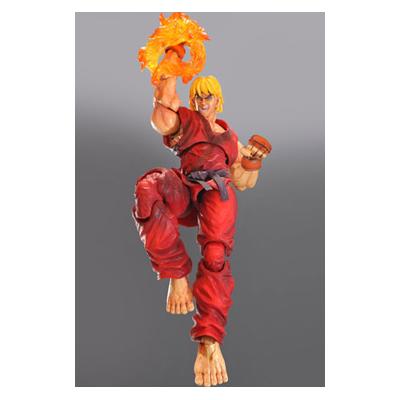 SQUARE ENIX Square-Enix - Super Street Fighter IV Play Arts Kai Vol. 4 Ken 25 cm 