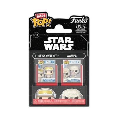 FUNKO Figurine  Bitty Pop! 2pcs - Star Wars - Luke & Wampa