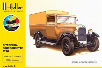 HELLER Starter Kit Citroen C4 Fourgonnette 1926 - 1:24e - 