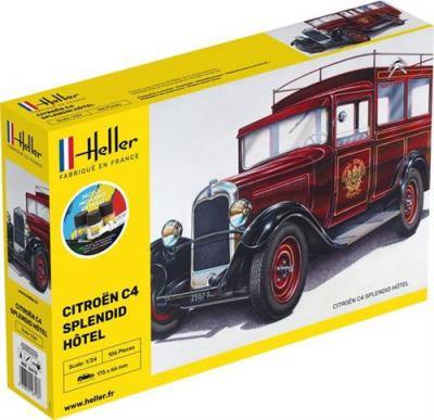  Starter Kit Citroen C4 splendid Hotel - 1:24e - Heller